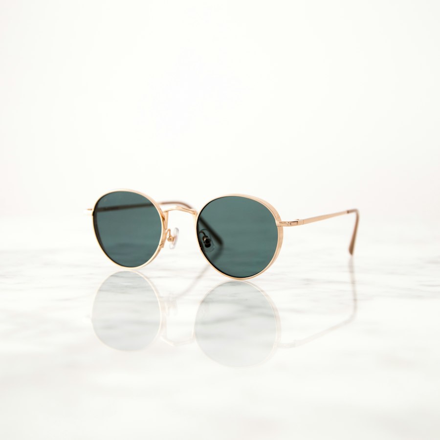 Christian Dior Round Metal Sunglasses